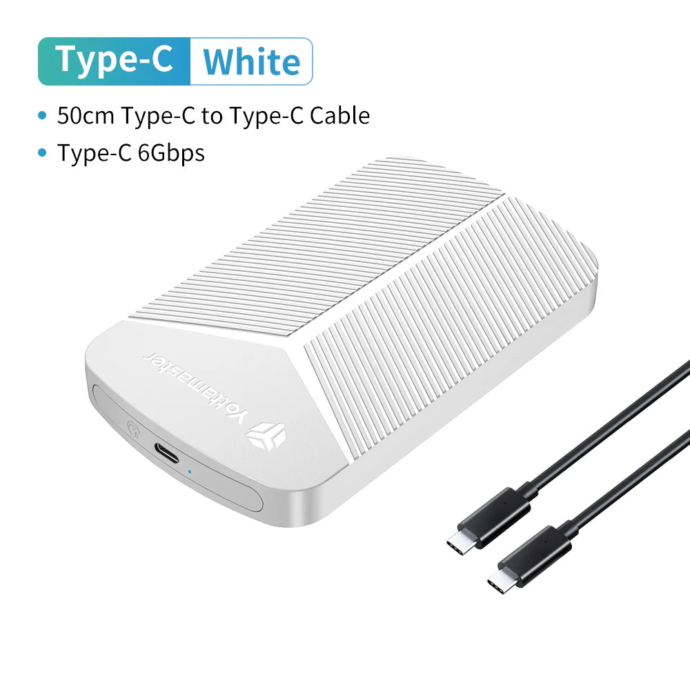 2.5-Inch SATA HDD/SSD Enclosure USB 3.0 UASP 6Gbps — Windows, Mac, Linux