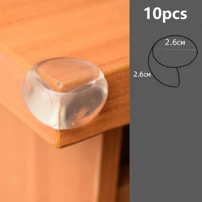 PVC Table Edge & Corner Guards — Baby Childproofing Furniture Protectors