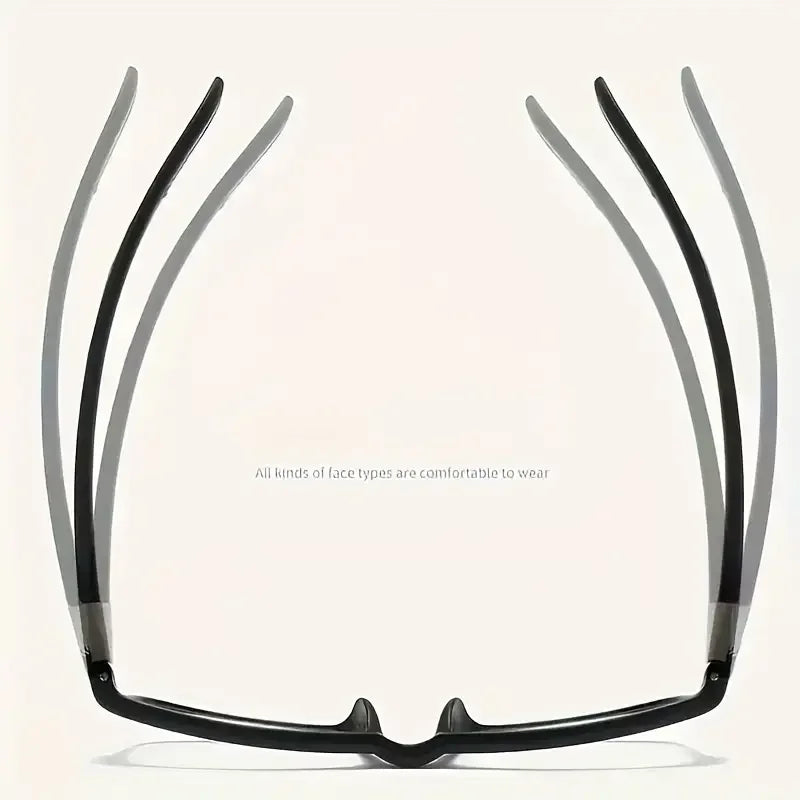 Sports Reading Glasses 1 or 3-Pack for Men & Women – Comfortable Presbyopic Readers with Polycarbonate Lenses