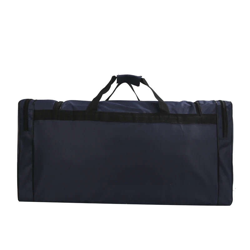 Large Capacity Travel Duffle Bag - Multi-Pocket Sports and Outdoor Weekend Bag with Zipper Closure