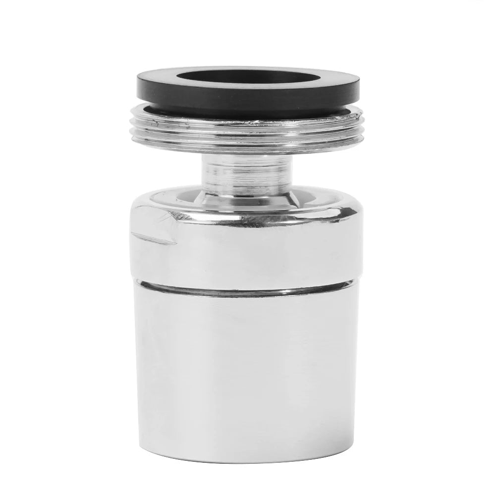 360° Swivel Faucet Aerator – Splash-Proof Water-Saving Tap Nozzle for Kitchen & Bathroom, Fits 22mm (0.87 in) Female & 24mm (0.94 in) Male