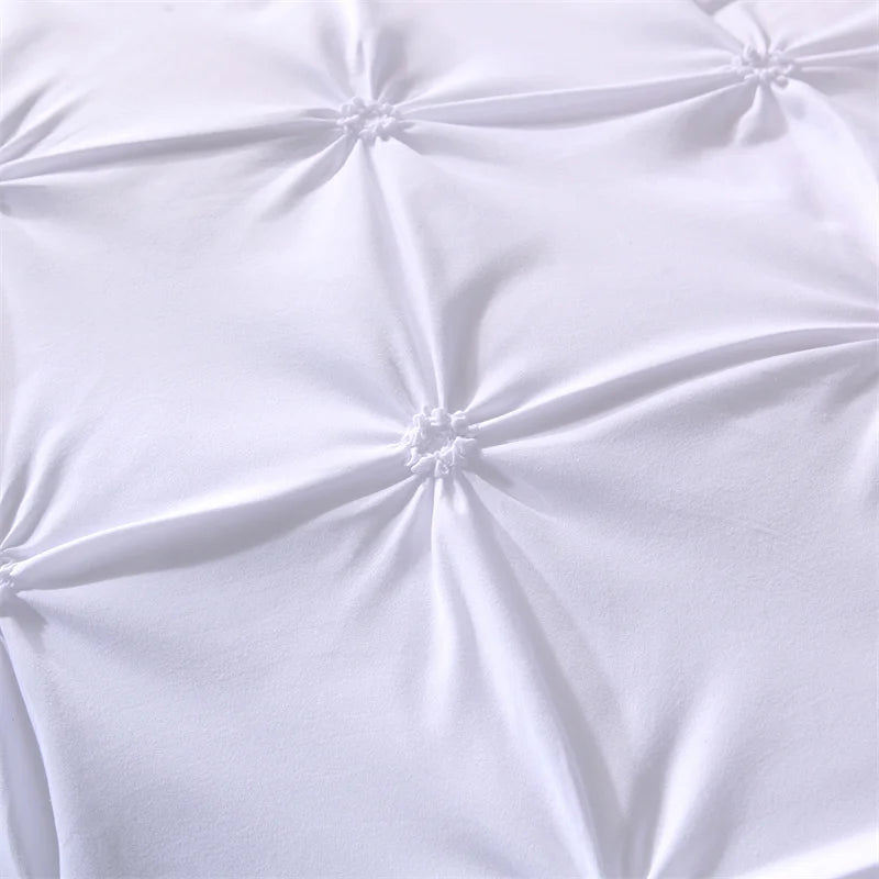 Queen 3-Piece Gray Duvet Cover Set - Bed in a Bag with 2 Pillowcases (No Comforter)