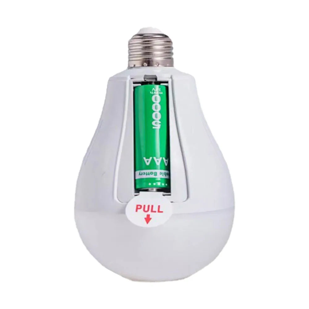 Smart Rechargeable LED Emergency Bulb E27 AC85-265V No Flicker – Portable Night Light for Home, Camping & Outdoor Markets