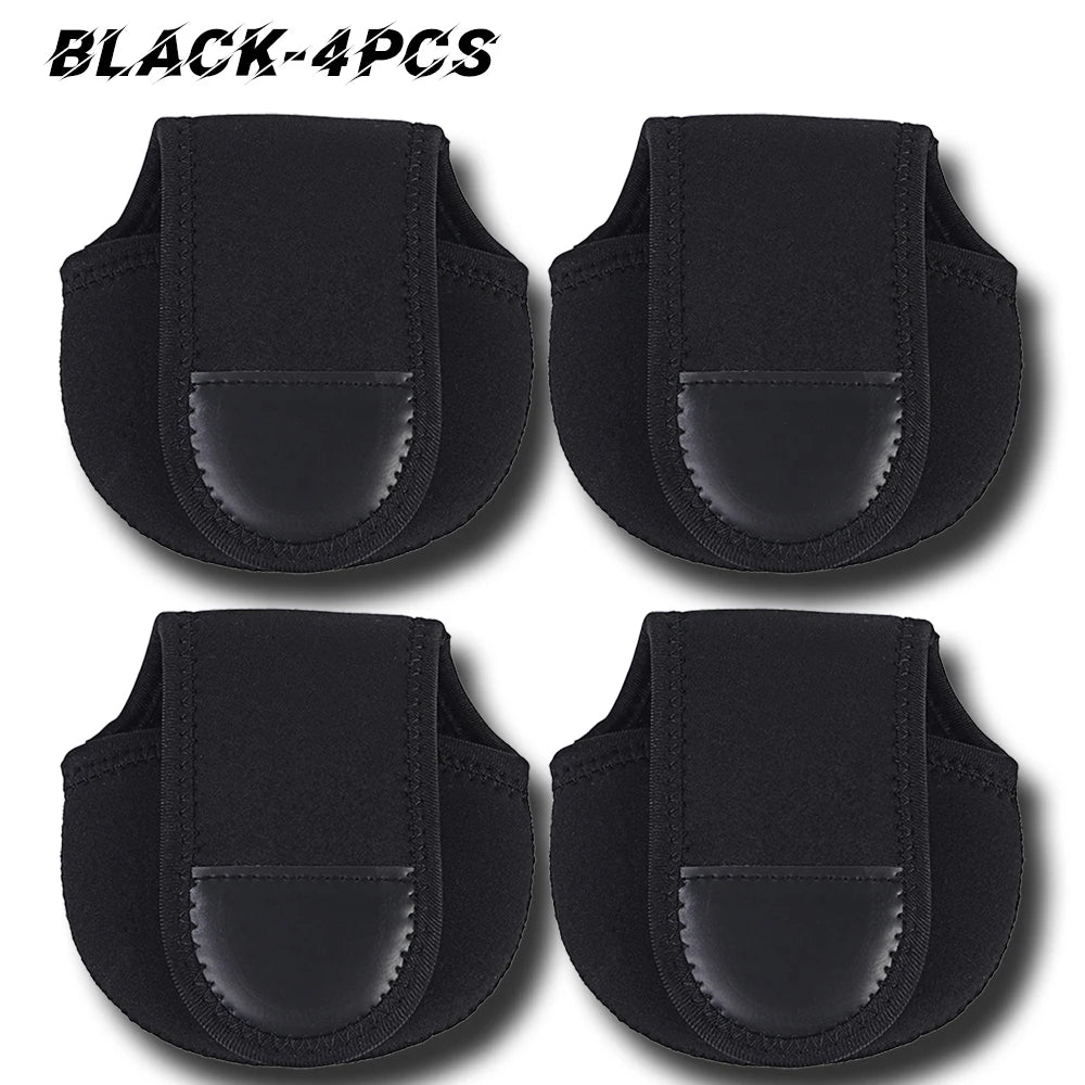 Fishing Reel Bag Pouch - Protective Reel Case Organizer for Fishing Gear (1/2/4-Pack)