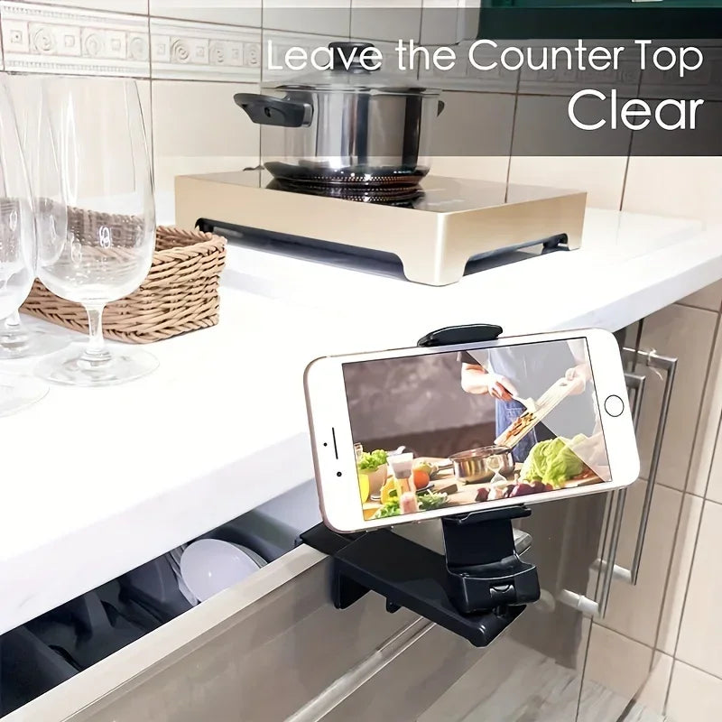 Adjustable Lazy Phone Holder – Flexible Hands-Free Mobile Stand for Train, Plane, Kitchen & Desk