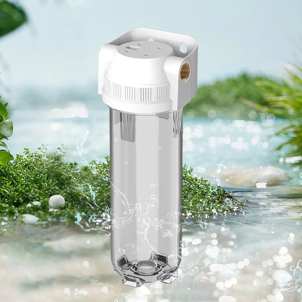 10-Inch (25 cm) Transparent PET Proof Bottle Water Filter Replacement Cartridge for Kitchen Water Purifiers