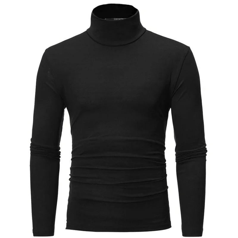 Men's Thermal Turtleneck Long Sleeve Shirt - Slim Fit Lightweight Winter Base Layer