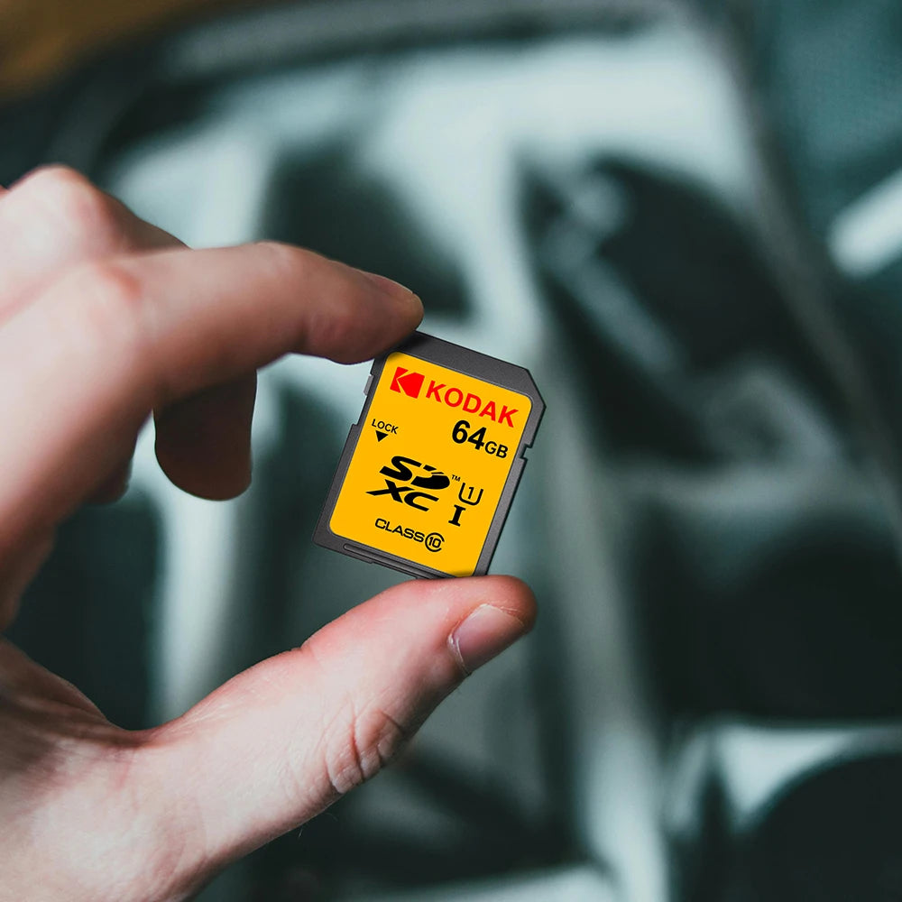 SDXC Memory Card 32GB 64GB 128GB - Class 10 U1 V30 High-Speed SD Card for DSLR & 4K Video