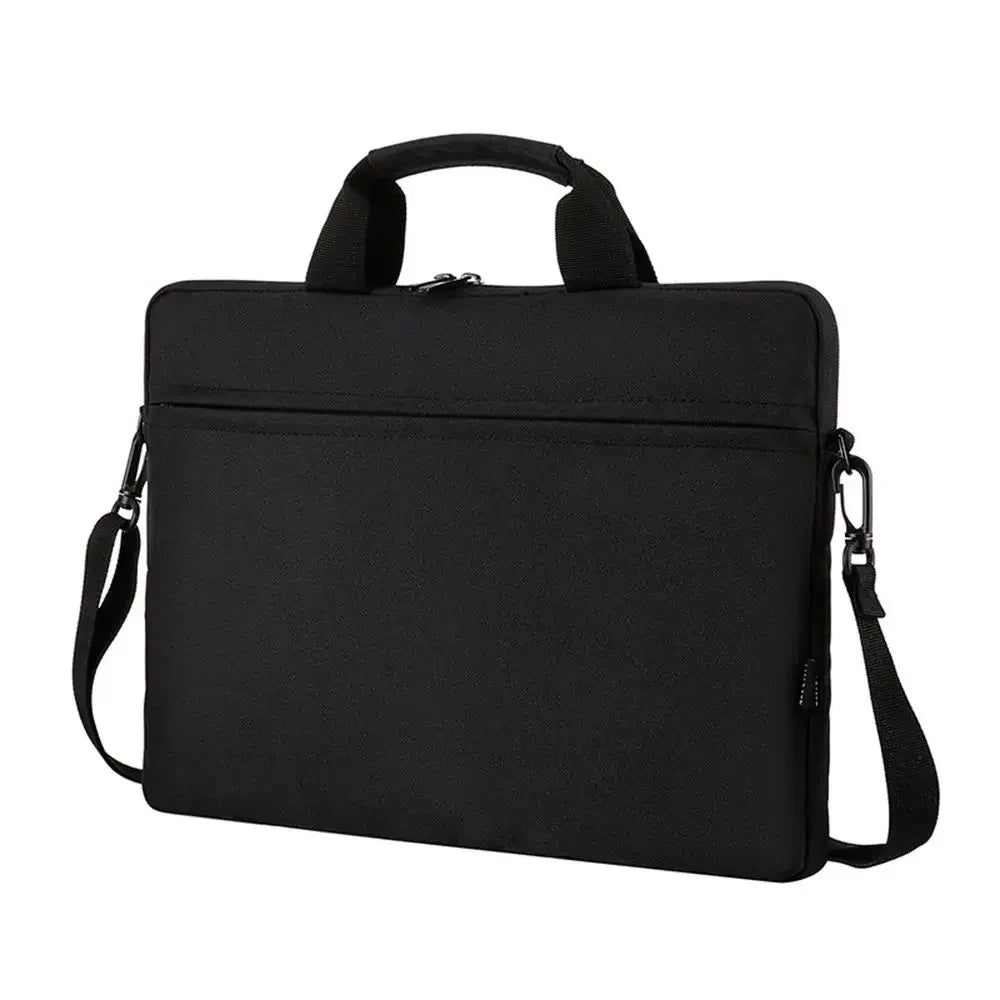 Padded Laptop Sleeve Bag 13.3/14/15.6 Inch Water-Resistant Notebook Pouch with Shoulder Strap