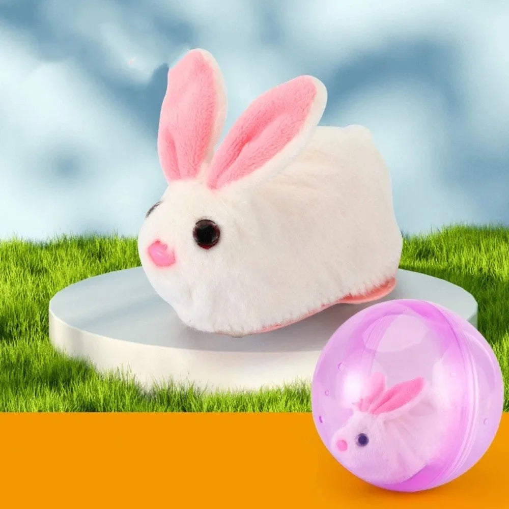 Interactive Cat Chasing Ball with Plush Toy view 9