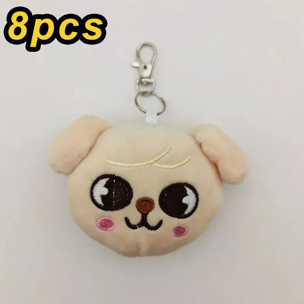 Kawaii 23 cm (9.1 in) Plush Stuffed Animal, Cute Cartoon Companion Toy & Room Decor Gift