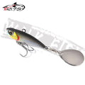 VIB Spinner Bait Metal Fishing Lure – Rotating Tail Wobbler, 7g/11g/15g/21g (0.25/0.39/0.53/0.74 oz), 28–42 mm (1.10–1.65 in), 11 Colors