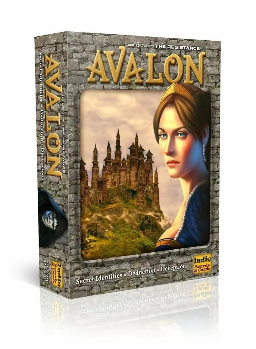 The Resistance: Avalon Card Game – Social Deduction Party Game for 5-10 Players, Ages 13+, 30 Minutes