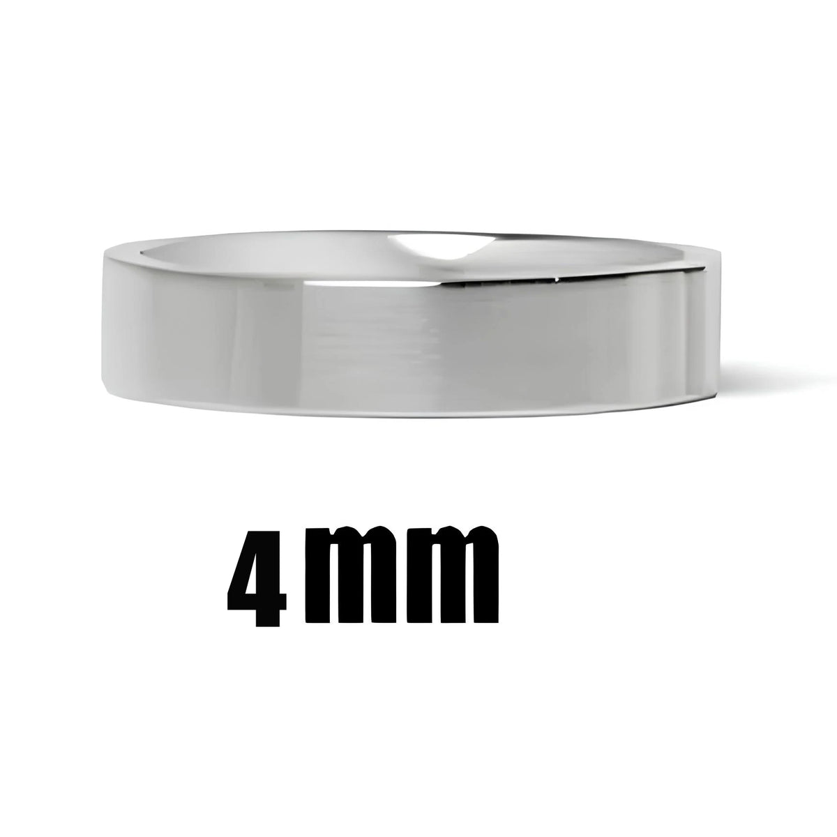 8mm Matte Stainless Steel Unisex Gothic Punk Ring view 8