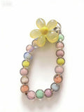 Colorful Macaron Bead Phone Lanyard Wrist Strap - Anti-Lost Short Handheld Mobile Chain for Women