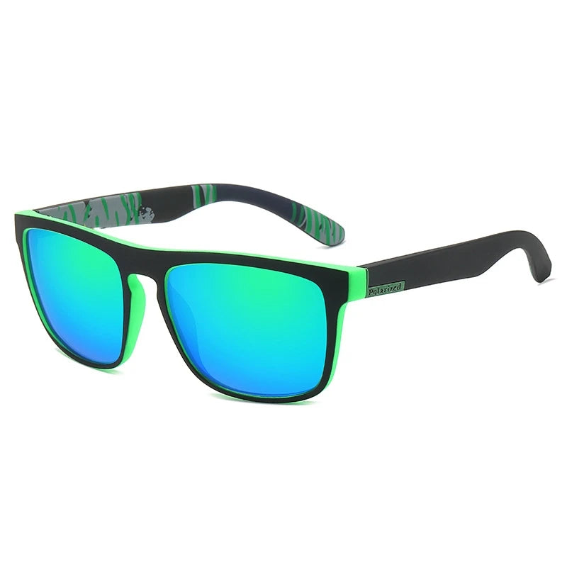 Vintage Square Polarized Sunglasses - Driving & Fishing UV400 Mirror Lenses