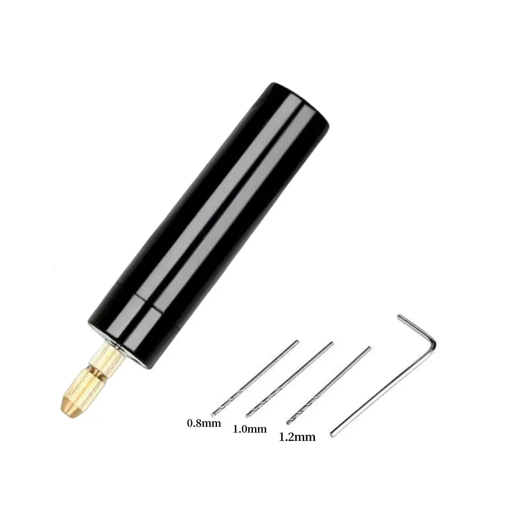 Mini USB Electric Drill Pen Handheld Rotary Tool for Resin Jewelry, Wood Engraving & DIY Crafts