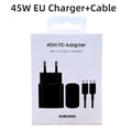 45W Super Fast USB-C GaN Charger – EU Certified Fast Charge Adapter for Flagship & Foldable Smartphones (USB PD, Quick Charge)