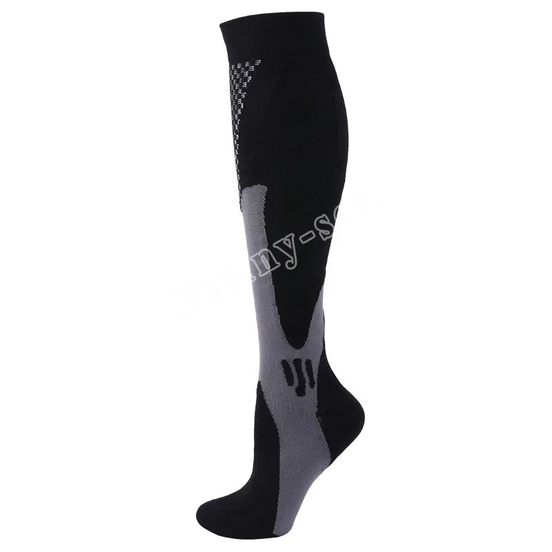 Compression Socks 20-30 mmHg - Medical & Sports Support for Travel, Pregnancy, Varicose Veins, Edema (Unisex)