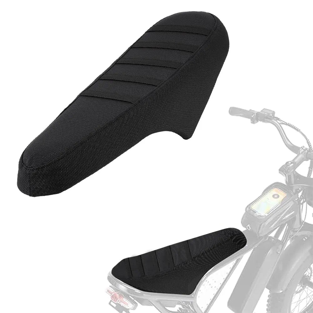 Waterproof Non-Slip PVC Seat Cover for Motorcycle, E-Bike & Scooter — Anti-Slip Particle Design, Universal Seat Protector