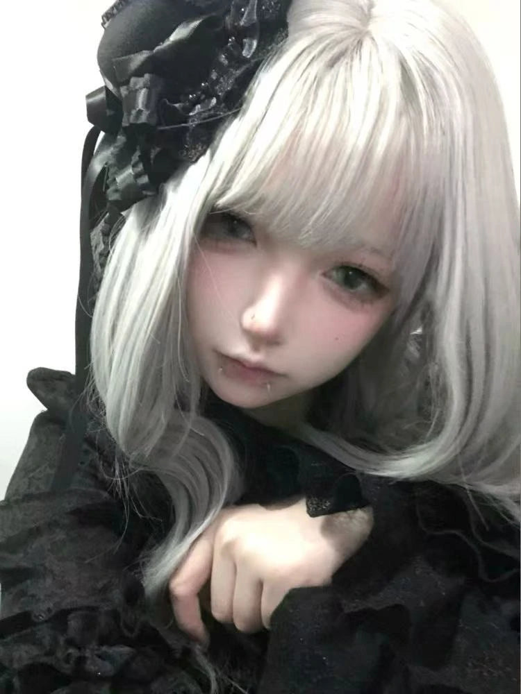 Gothic Lolita Lace Bow Headband Headdress view 4