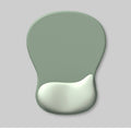 Ergonomic Gel Wrist Mouse Pad — Pain Relief, Smooth Fabric Surface & Non-Slip PU Base