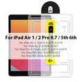 Tempered Glass Screen Protector for iPad Pro, Air & Mini — Fits 13-inch (33 cm), 12.9-inch (32.8 cm), 11-inch (27.9 cm), 10.9-inch (27.7 cm), 10.2-inch (25.9 cm), 8.3-inch (21.1 cm) — Anti-Fingerprint, Scratch-Resistant,