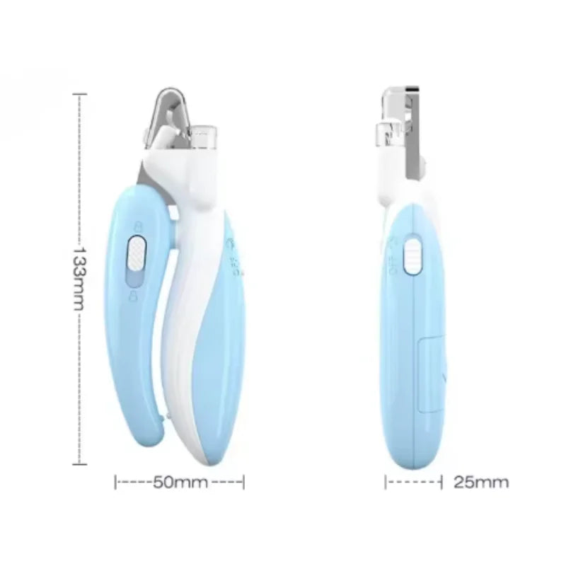 Professional Pet Nail Clippers for Cats & Dogs - Labor-Saving Stainless Steel Trimmer for Small Animals