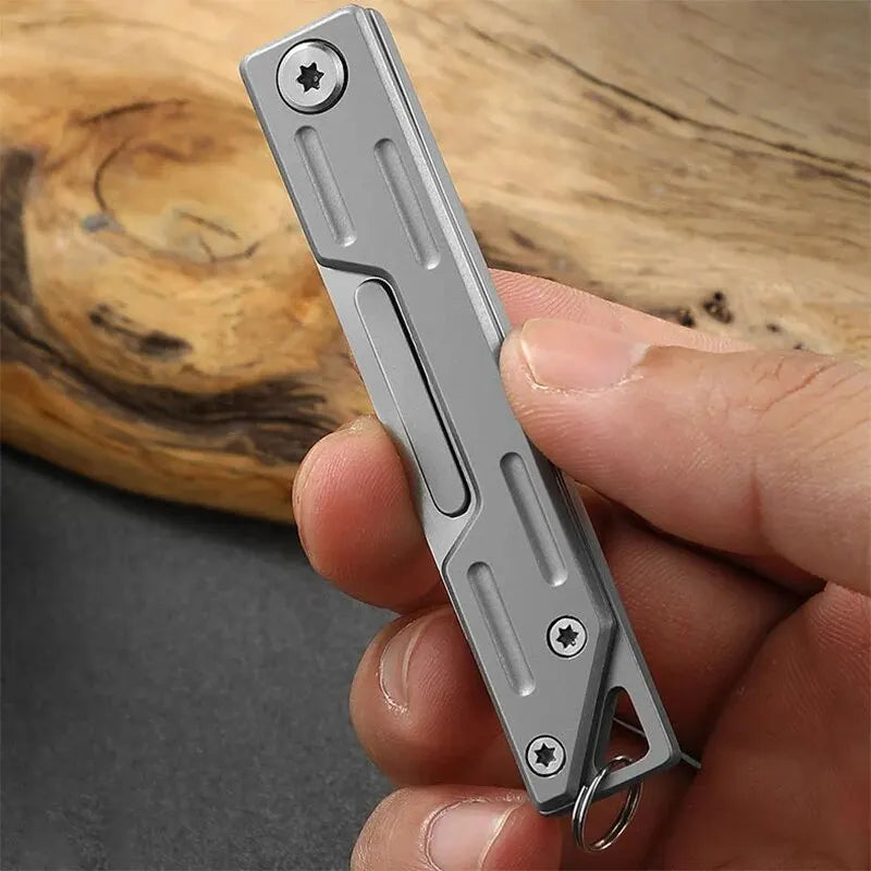 Folding Pocket Knife with 9 Replaceable Blades, Hobby Craft Utility Knife