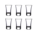 20ml Shot Glass – Thick-Bottom Clear Baijiu & Vodka Shooter Cup, Classic Party & Bar Drinkware