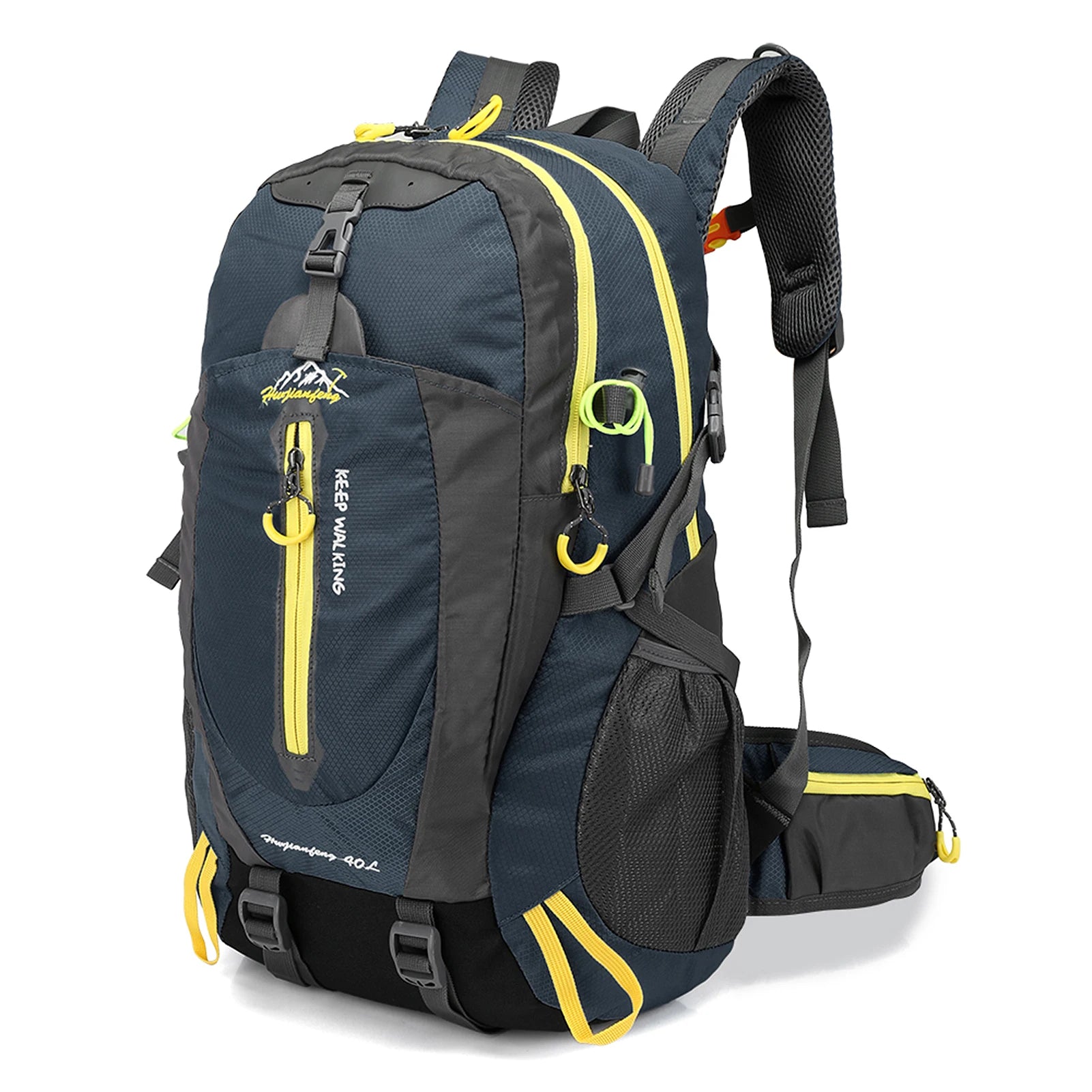 40L Water-Resistant Travel Backpack - Lightweight Hiking & Camping Daypack for Men and Women