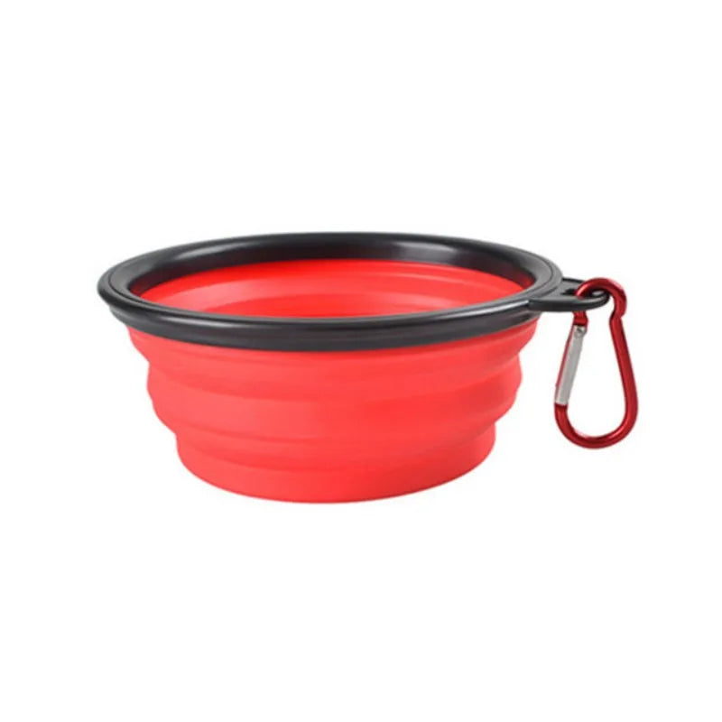 Collapsible TPR Travel Pet Bowl – Portable Dog & Cat Food and Water Bowl