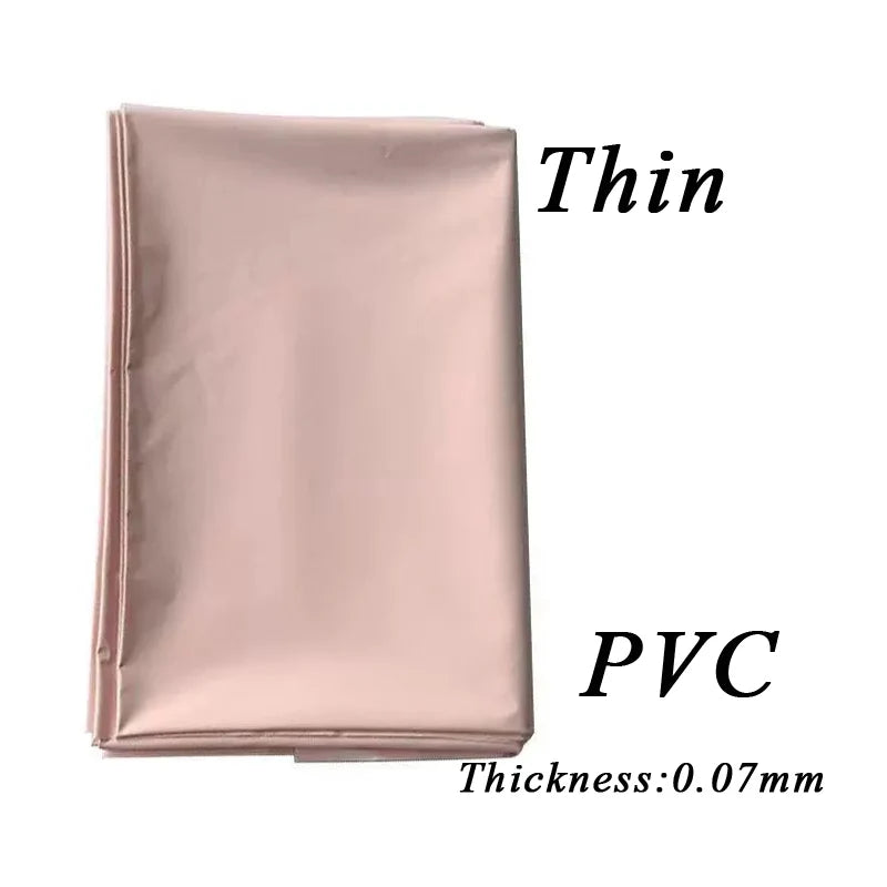 Waterproof PVC Bed Sheet Coverlet – Oil & Spa Protector Flat Sheet for Couples, Fits 1.2/1.5/1.8–2.0m Beds (220×130/160/200 cm) – 3 Colors