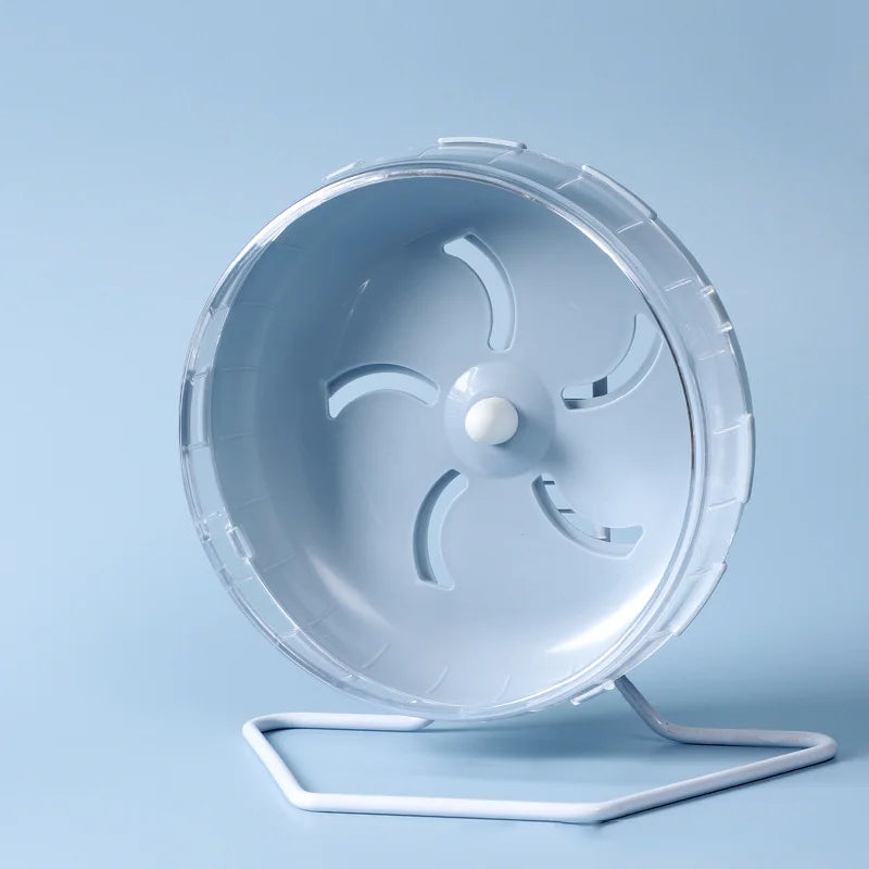 Silent Hamster Running Wheel – 5.5"/14 cm & 6.9"/17.5 cm Quiet Exercise Wheel for Hamsters, Gerbils & Mice