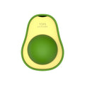 Rotating Stick-On Catnip Ball Toy – Avocado Licking & Teeth-Cleaning Cat Toy, 6 x 4.6 cm (2.36 x 1.81 in)