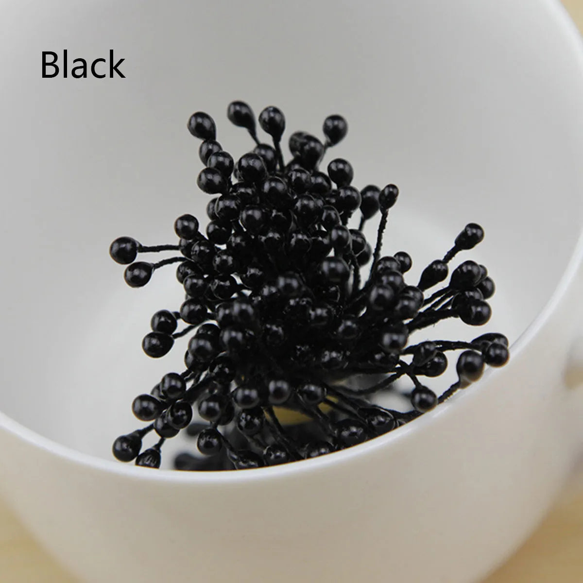 120-150 Pcs 55mm (2.17 in) Artificial Flower Stamens - Multicolor Double-Head DIY Wedding & Scrapbook Decorations