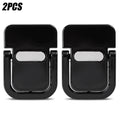 2-Pack Mini Foldable Laptop Stands – Portable Invisible Zinc Alloy Riser with Silicone Pads for 11–17 in (28–43 cm) Laptops