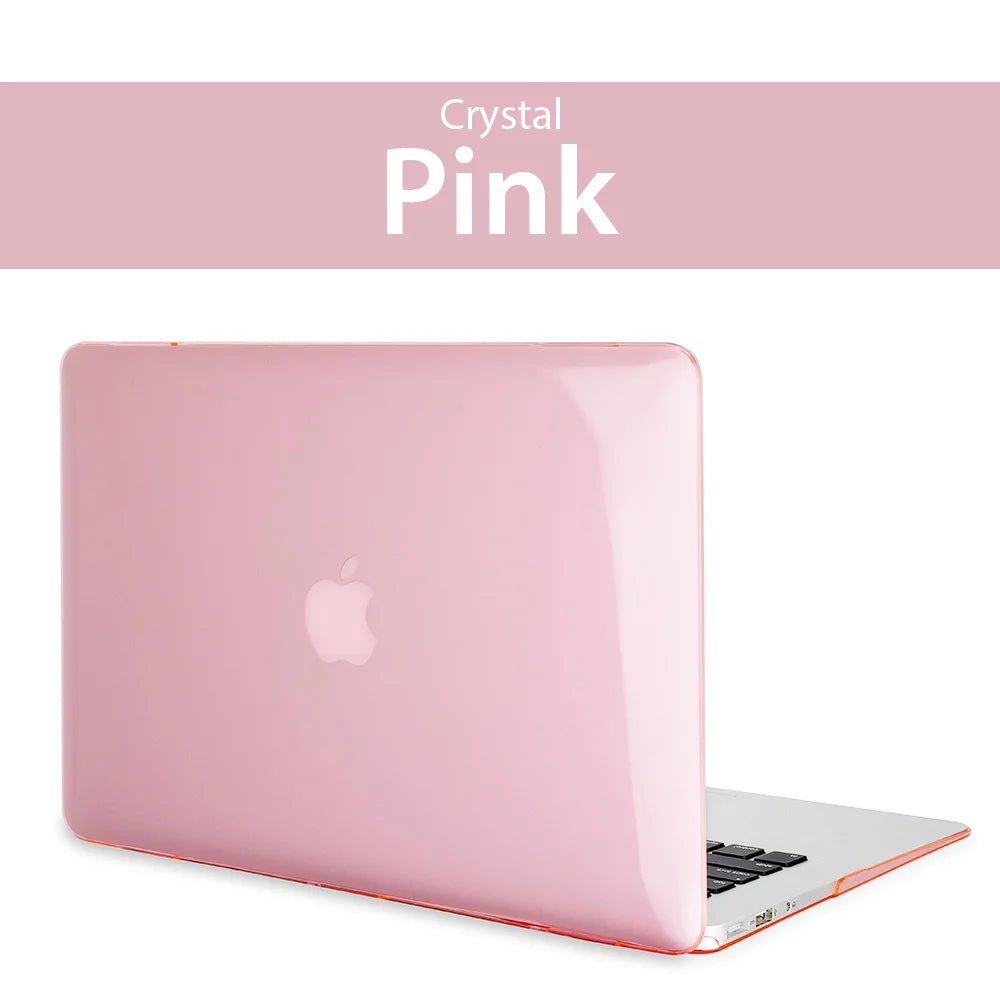 Glitter Hard Shell Laptop Case for MacBook Air & Pro 13/14/15/16 Inch (33–41 cm) Clear Sparkle Protective Sleeve
