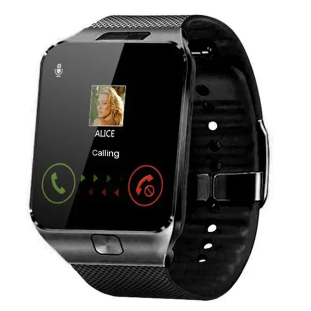 1.56-inch Touch Screen Smartwatch with SIM Support, Bluetooth Calls, Camera & Fitness Tracker