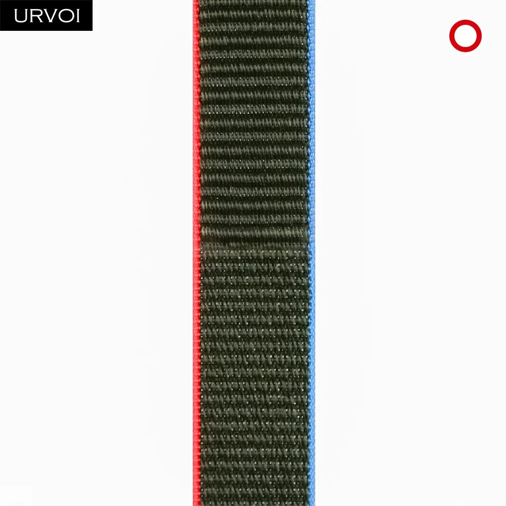 Nylon Sport Loop Band for Apple Watch — Breathable Hook & Loop Fastener — Fits 42/44/45/46/49mm
