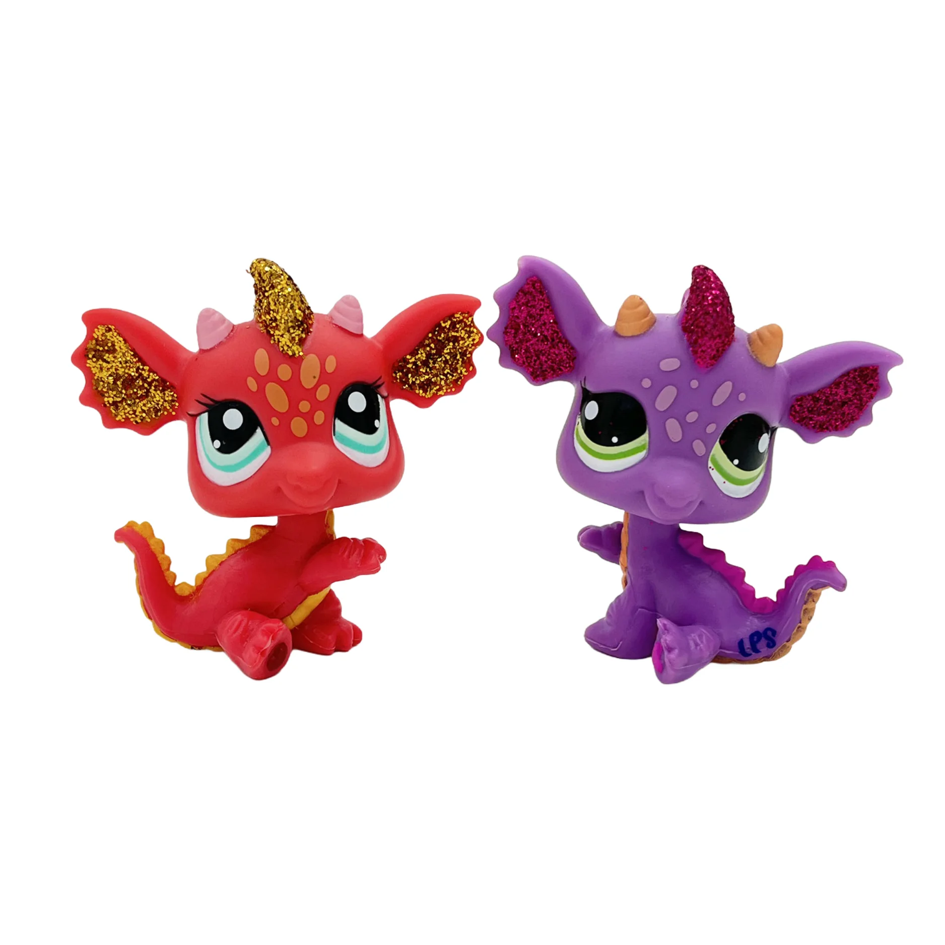 2-Pack Mini Pet Figurines — Cute Dog & Cat PVC Bobble Head Collectibles, 1.5–2 in (4.8–5.5 cm)