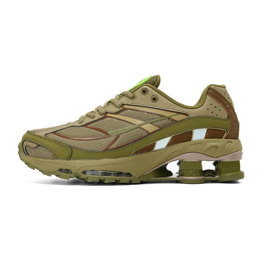 Men's Black Gold Cushioned Running Shoes - Outdoor Sports Sneakers, EU Sizes 40-45