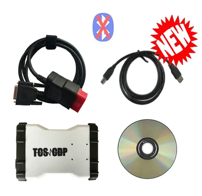OBD2 OBD II Diagnostic Scanner for Cars & Trucks — Bluetooth USB Multi-Brand Diagnostic Tool