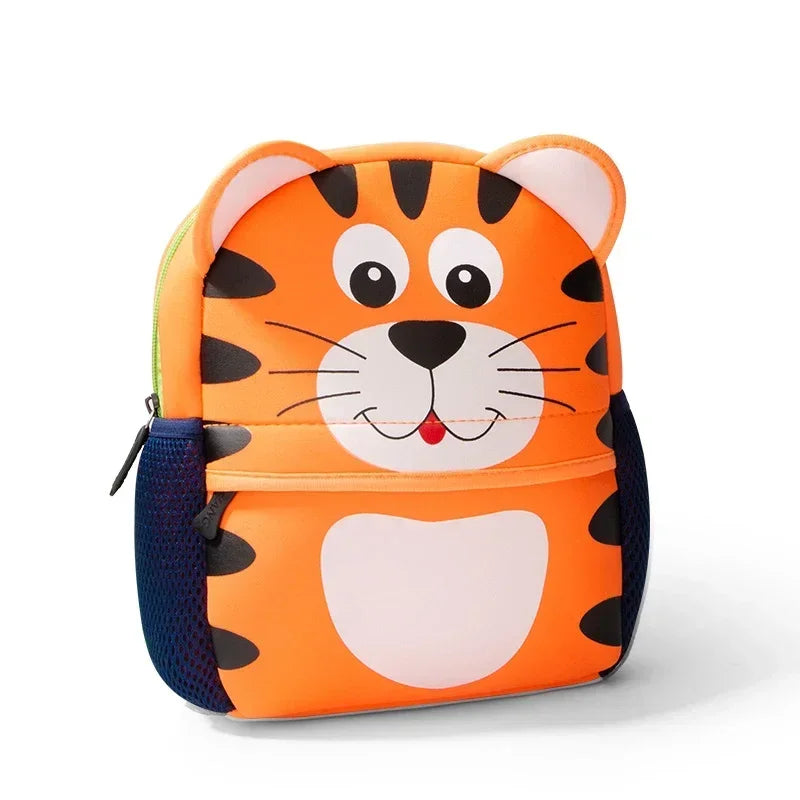 3D Cartoon Animal Kids Backpack Ages 4-6 – Kindergarten Toddler School Bag for Travel & Outdoor