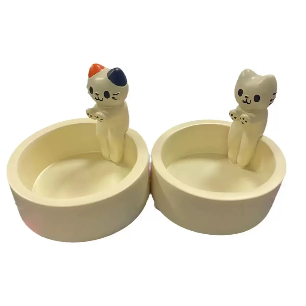 Cute Cat Tea Light Candle Holder – Polyresin Cat Paw Desk Candle Stand for Home & Office Decor (6 cm / 2.4 in)
