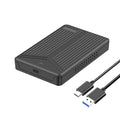 2.5-Inch SATA HDD/SSD Enclosure USB 3.0/3.1 UASP Tool-Free Hot-Swap — Supports Up to 6TB