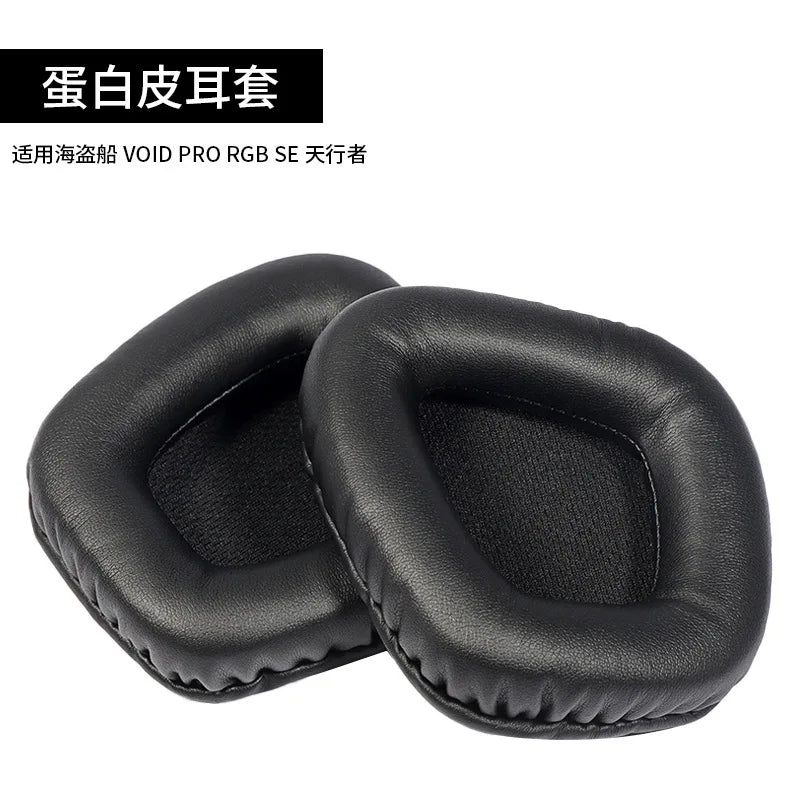 Replacement Memory Foam Mesh Ear Pads Cushion Covers – 1 Set for Wireless RGB Gaming Headsets