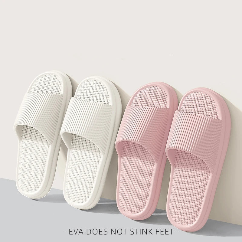 EVA Slide Sandals for Women & Men - Lightweight Non-Slip Home, Beach & Bathroom Slippers