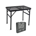 Portable Folding Aluminum Mesh Grill Table for Outdoor Camping, BBQ, RV & Picnic — 23.6 in (60 cm) & 35.4 in (90 cm)