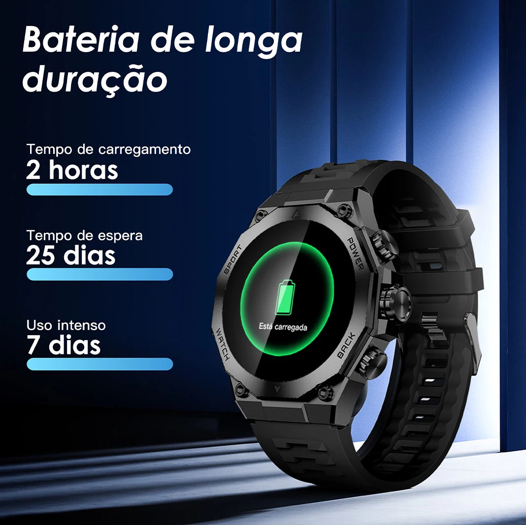 1.43" (36 mm) AMOLED Smartwatch — 150+ Sports Modes, Heart Rate & SpO2 Monitor, Bluetooth Calling, Android/iOS Compatible
